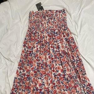 Kendall and Kyle floral midi skirt